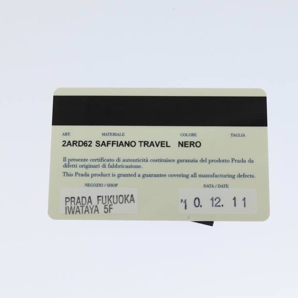 PRADA Safiano leather iPhone Case Black 2ARD62 Auth ac2881 - Picture 12 of 16
